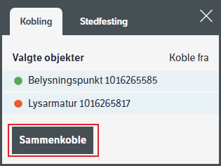 Sammenkoble objekter